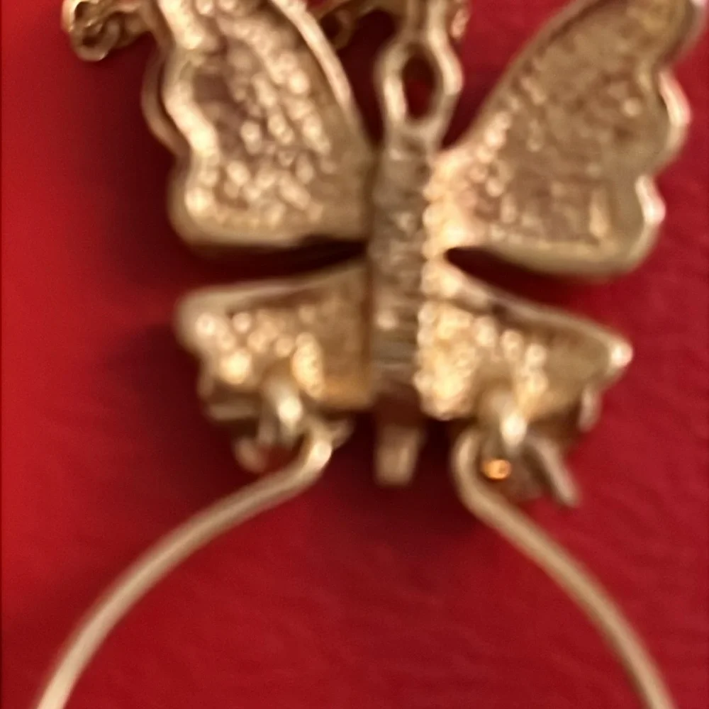 Sarah Coventry 1980's Butterfly Charm Holder
